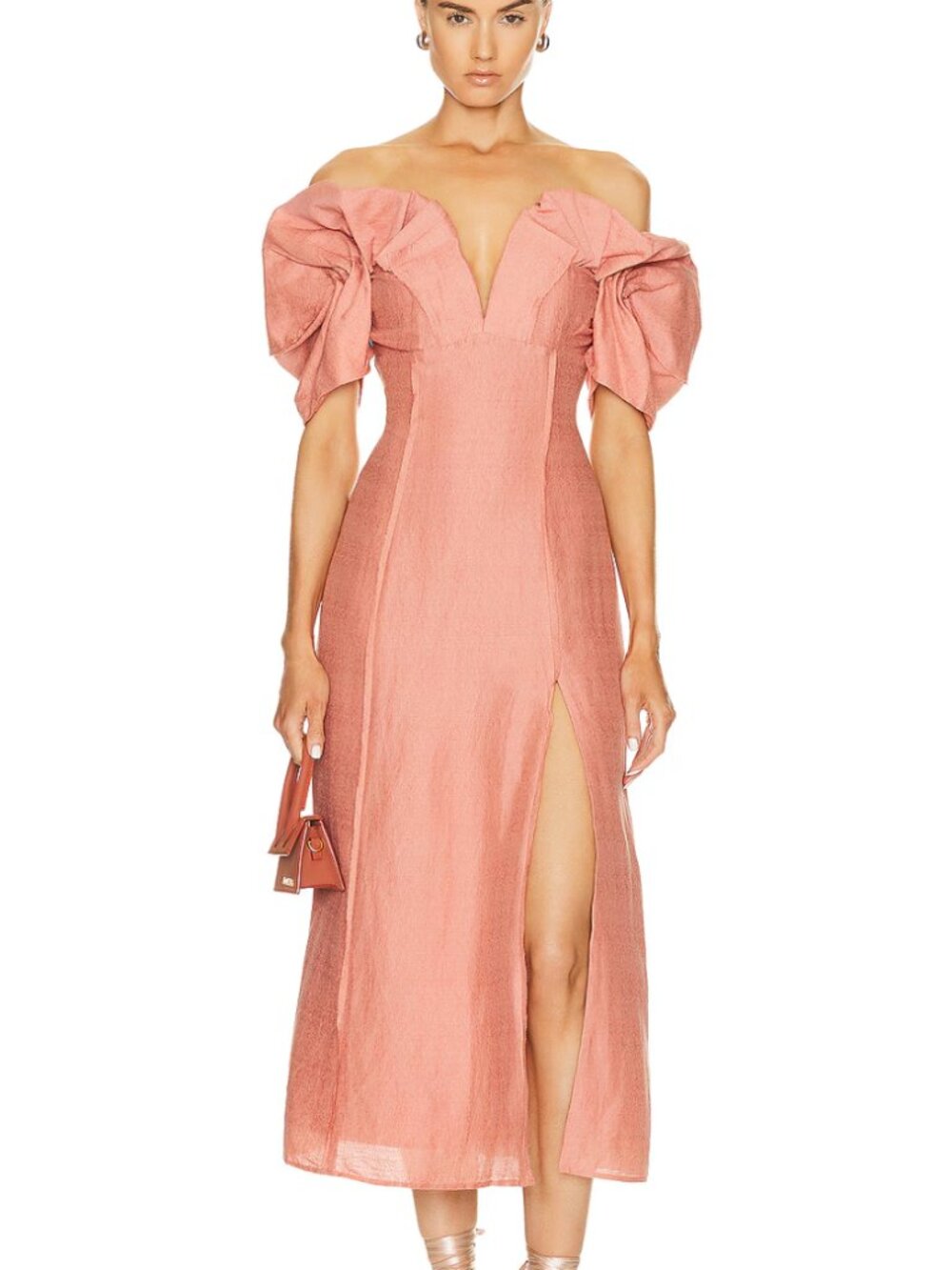 Cult Gaia | Size 8 | MUNA Dress in Jaipur (Pink)